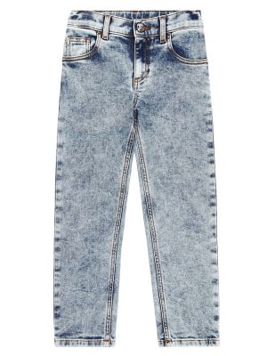 Straight jeans for drenge Versace Kids blå