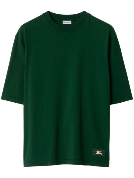 Trøje t-shirt Burberry grøn