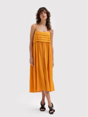 Šaty Selected Femme, oranžová