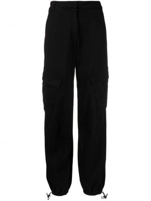 Pantaloni cargo Versace Jeans Couture negru