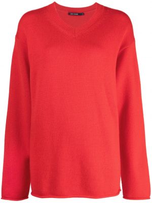 Пуловер с v-образно деколте Sofie D'hoore червено