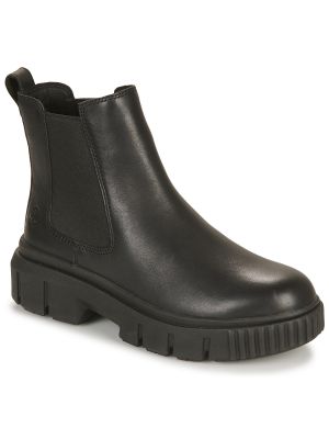 Kožené chelsea boots Timberland čierna