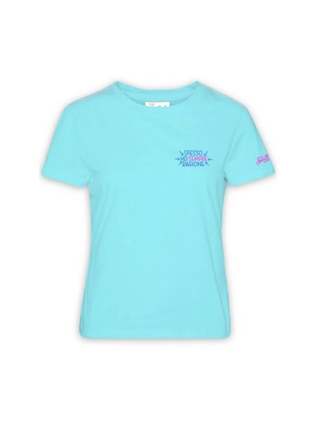 T-shirt Mc2 Saint Barth blau