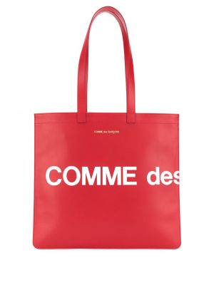 Bolso shopper Comme Des Garçons Wallet rojo
