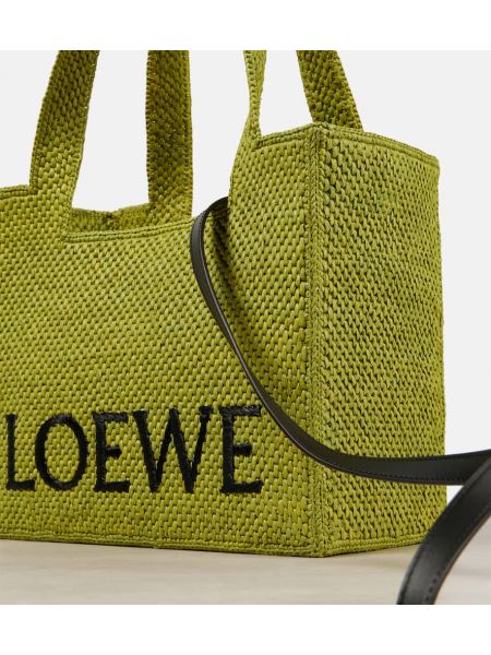 Nakupovalna torba Loewe zelena