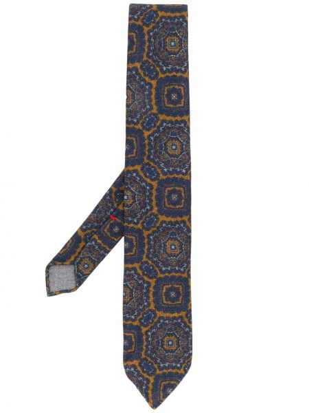 Krawat z printem Dell'oglio