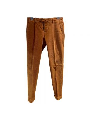 Pantalon en velours Briglia orange