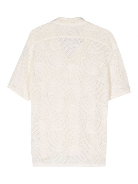 Koszula bawełniana Arte biała