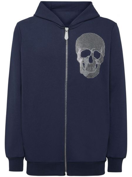 Hoodie Philipp Plein mavi