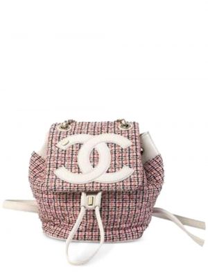 Tvídový batoh Chanel Pre-owned