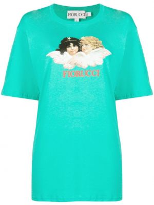 T-shirt Fiorucci grön