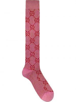 Ponožky Gucci - Růžová