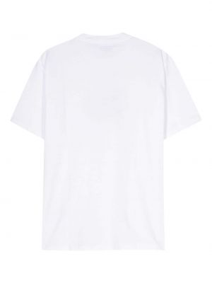 Tričko s potiskem Carhartt Wip bílé