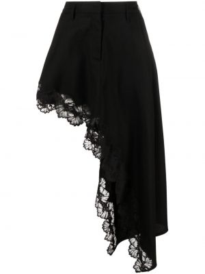 Asymetrická sukně Stella Mccartney - černá