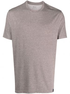 T-shirt con scollo tondo Boggi Milano grigio