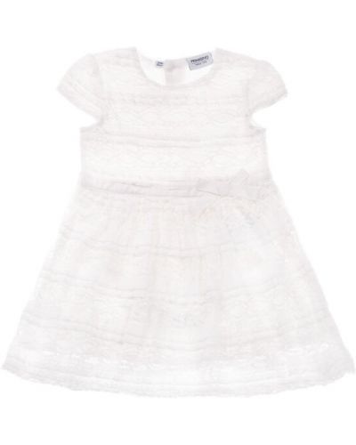 Primigi Elegáns ruha Elegant Girl 43206801 Fehér Regular Fit