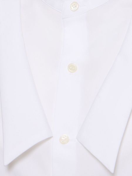 Camicia di cotone Noir Kei Ninomiya bianco