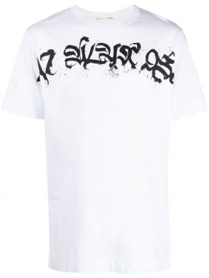 T-shirt con stampa 1017 Alyx 9sm bianco
