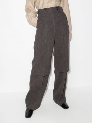 Pantalones oversized Lemaire gris