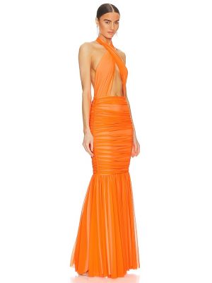 Abendkleid Norma Kamali orange