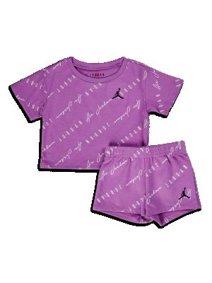 Survêtement en coton en jersey Jordan violet