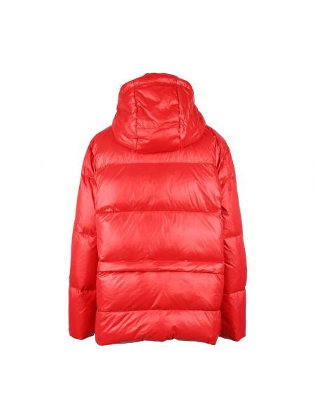 Płaszcz zimowy Weili Zheng czerwony