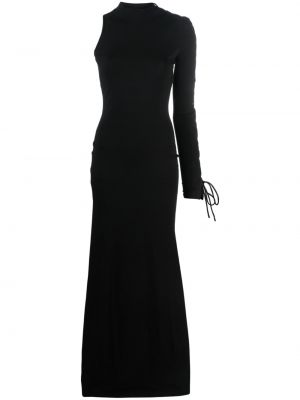 Вечерна рокля Versace Jeans Couture черно