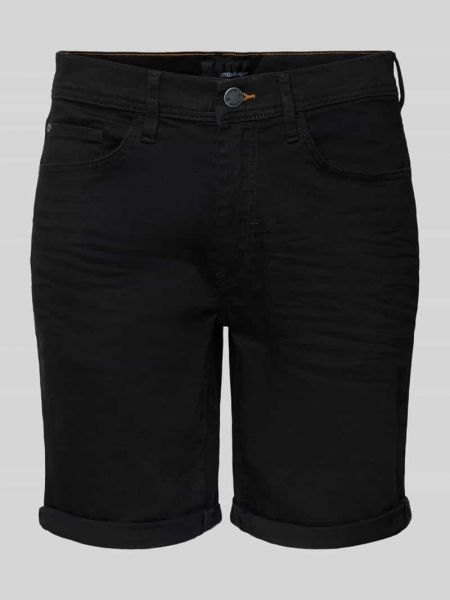 Szorty jeansowe z kieszeniami Blend czarne