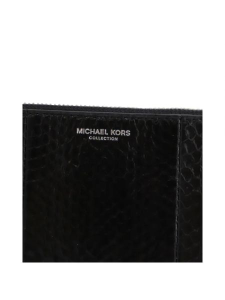 Bolso clutch de cuero Michael Kors Pre-owned negro