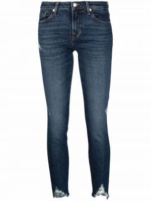 Jeans skinny 7 For All Mankind, blu