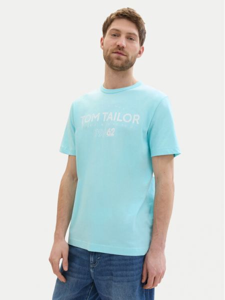 Тениска Tom Tailor синьо