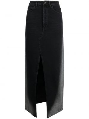 Džínová sukně 3x1 černé