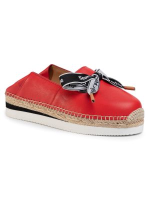 Espadrilles See By Chloé rouge
