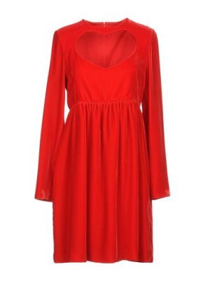 Mini-abito in viscosa Chloé rosso