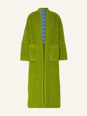 Rovný kabát Sem Per Lei zelený