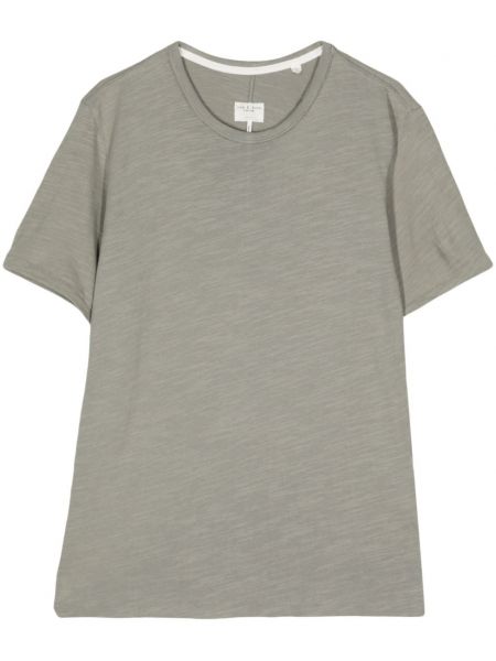 Bavlněná košile Rag & Bone šedá