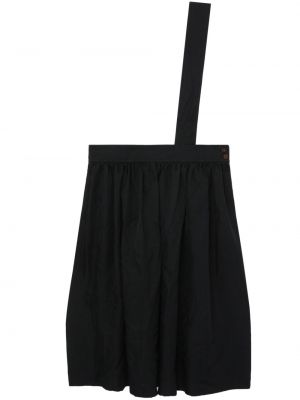 Spódnica drapowana Black Comme Des Garçons czarna