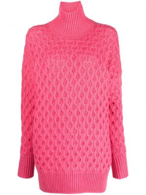 Dugi džemper od kašmira Sa Su Phi ružičasta