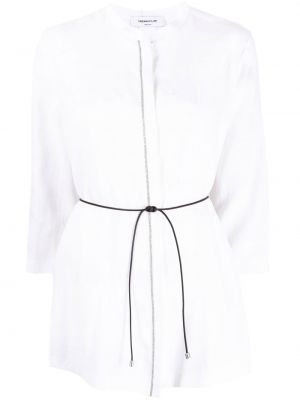 Ленена блуза Fabiana Filippi бяло