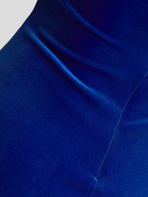 Robe longue Bershka bleu