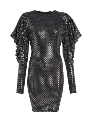 Φόρεμα με παγιέτες Karl Lagerfeld μαύρο