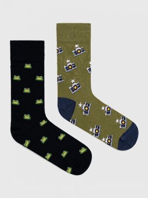 Чорапи John Frank зелено