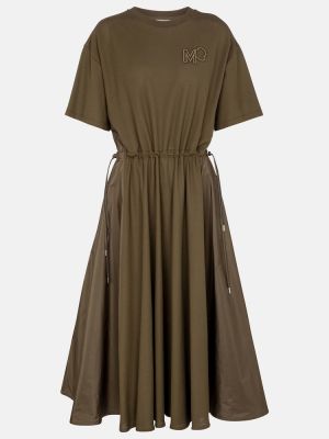 Sukienka midi Moncler - Zielony