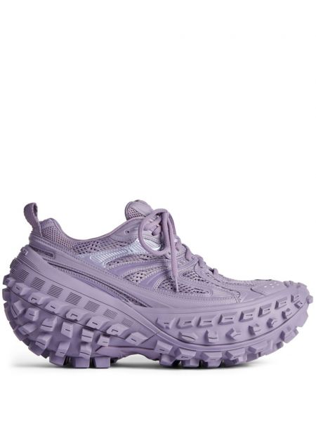Sneakerși chunky Balenciaga violet