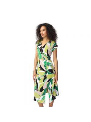 Kleid mit print Joseph Ribkoff grün