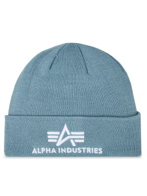 Czapka Alpha Industries niebieska
