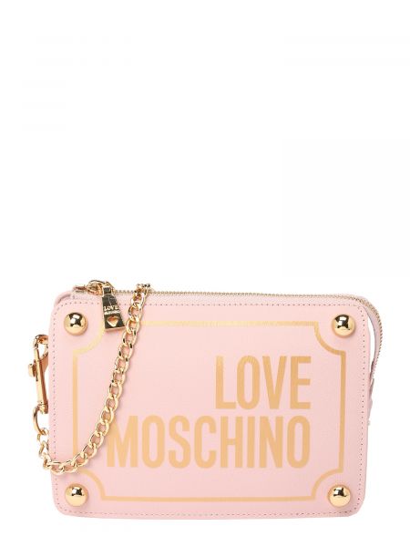 Чанта през рамо Love Moschino розово