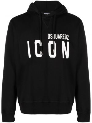 Hoodie Dsquared2 svart