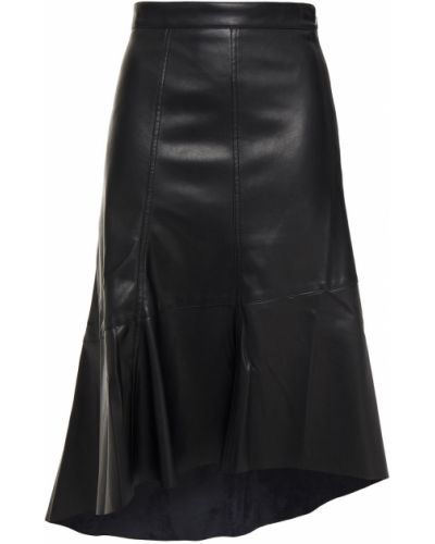 Černé sukně kožené Ronny Kobo