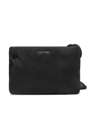 Crossbody torbica iz najlona Calvin Klein črna